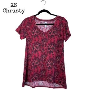NWT LuLaRoe XS Christy Tee